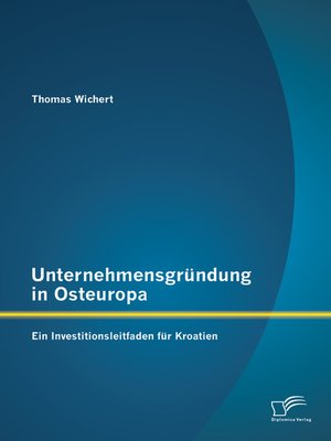 cover image of Unternehmensgründung in Osteuropa